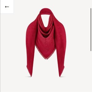 Louis Vuitton logo scarf